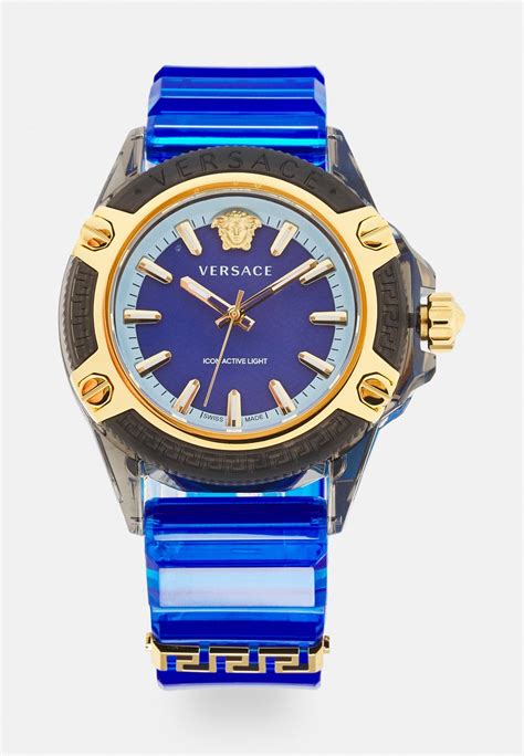 icon active versace watch|versace icon watch.